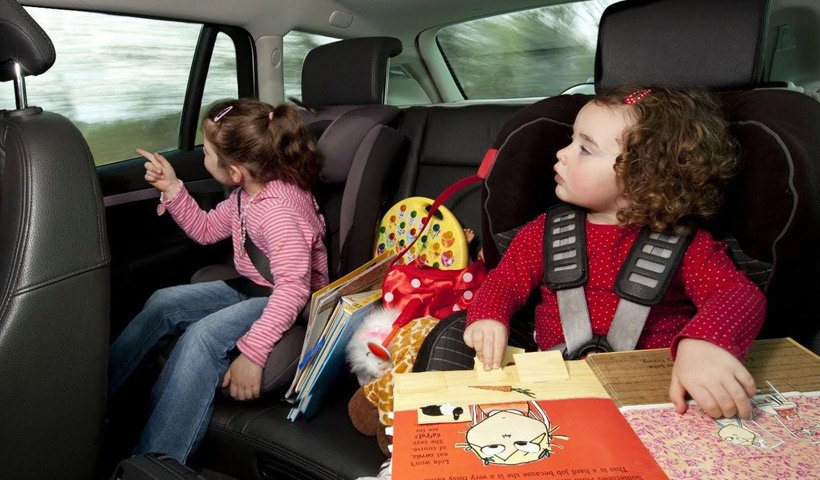 Consejos para Viajar en Auto con Niños
