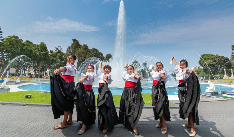 Actividades en el Circuito Mágico del Agua del Parque de la Reserva