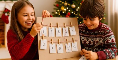 Calendario de Adviento casero: 24 ideas para disfrutar con tus peques