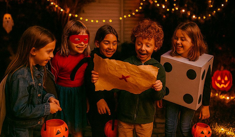 Cómo preparar una búsqueda del tesoro de Halloween en casa