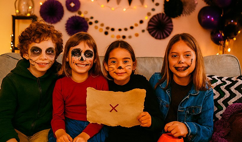 Ideas y tendencias de maquillaje de Halloween suave para niños pequeños