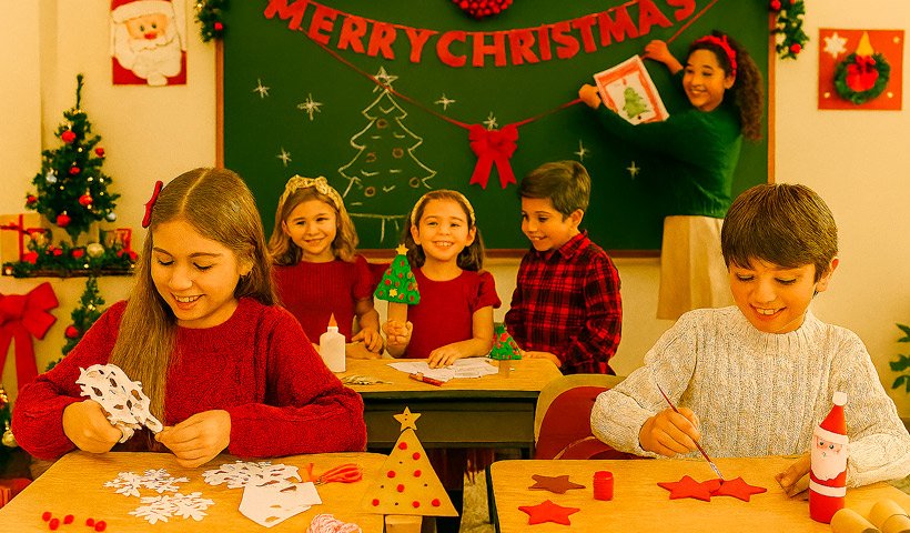 Actividades navideñas para colegios: guías prácticas