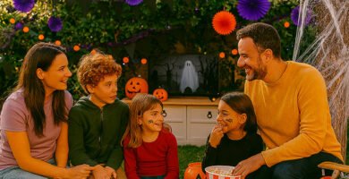 Halloween sin sustos: estrategias para ayudar a tus hijos a manejar el miedo