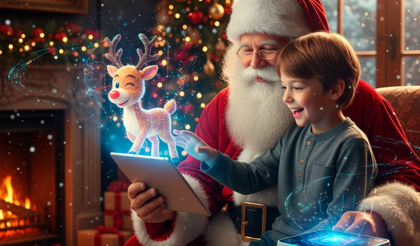 Experiencia con Santa Claus para tu hijo: Cómo la Inteligencia Artificial crea momentos mágicos en Navidad