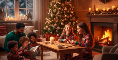 Nochebuena en Familia: Rutina Completa del 24 de Diciembre con Actividades para Niños